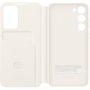 Samsung Smart View Wallet Case para Galaxy S23 Plus, Crema