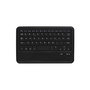 Phoenix technologies Funda Universal con Teclado Bluetooth para Tablet iPad Ebook 7-8 Pulgadas Negro