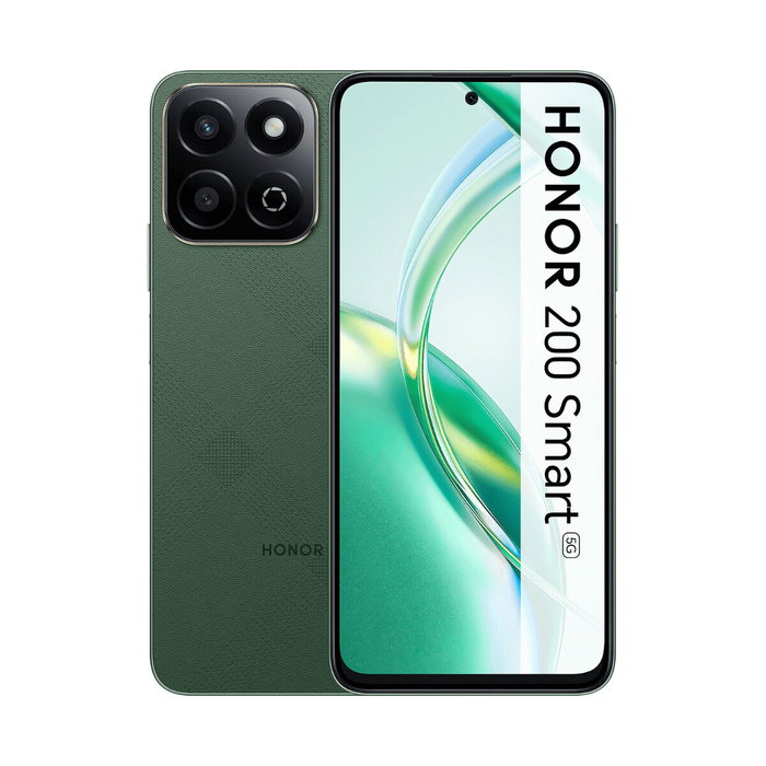 Smartphone Honor Honor 200 Smart 5G 6,8" Octa Core 4 GB RAM 256 GB Verde Smartphone Honor Honor 200 Smart 5G 6,8" Octa Core 4 GB RAM 256 GB Verde