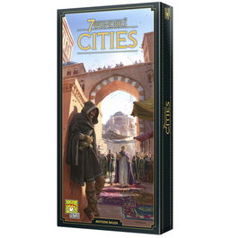 Repos Production 7 Wonders: Cities Nueva Edición - Expansión de Juego de Mesa en Español, 3 a 7 Jugadores, a Partir de 10 Años (Requiere Juego Base)