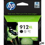 Cartucho de Tinta Original HP 912XL Negro (30 unidades)