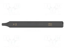 WERA Punta de destornillador de percusión RB2 1/4 pulg. 70 mm