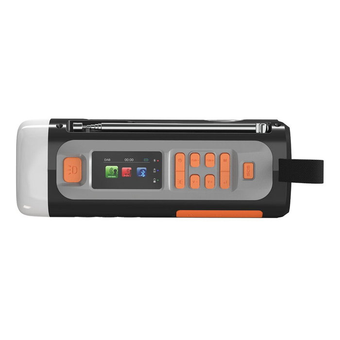 Marmitek RESQ 200 Radio de emergencia portátil Negro