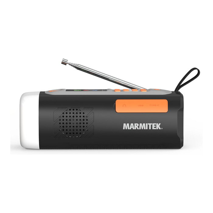Marmitek RESQ 200 Radio de emergencia portátil Negro