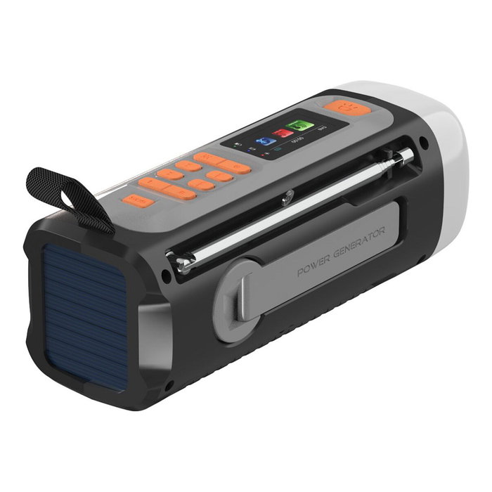 Marmitek RESQ 200 Radio de emergencia portátil Negro