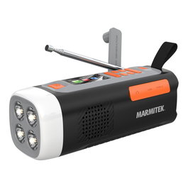 Marmitek RESQ 200 Radio de emergencia portátil Negro