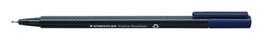 Rotulador Fibra Staedtler  334 Triplus Fineliner Azul Indigo (Set de 10)