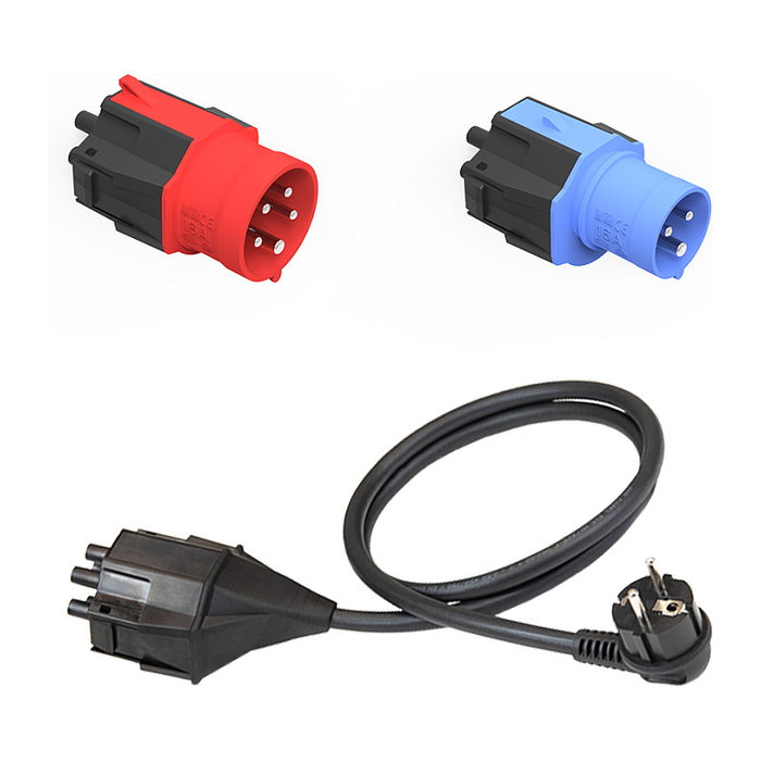 NRGkick 20001053 Set de Adaptadores para Enchufe 16A Estándar (EU) Negro Azul Rojo Indicadores LED NRGkick 20001053 Set de Adaptadores para Enchufe 16A Estándar (EU) Negro Azul Rojo Indicadores LED