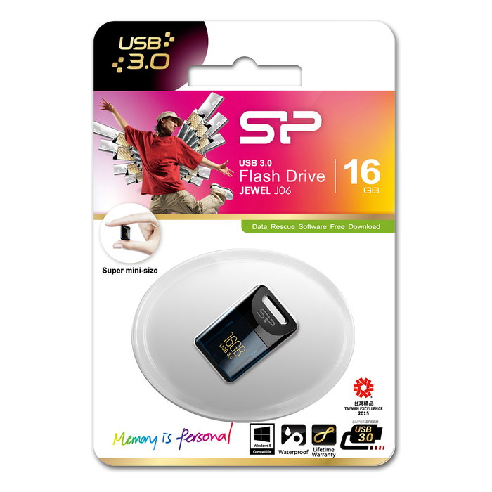 Silicon Power Jewel J06 USB 16 GB Azul Silicon Power Jewel J06 USB 16 GB Azul