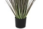 DKD Home Decor Lirio Araña Pack de 2 Plantas en PVC y Metal 45x45x140 cm