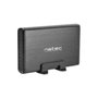 Natec NKZ-0448 Caja para Disco Duro Externo 3.5 Pulgadas Negro