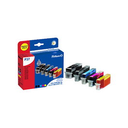 Pelikan P37 Multipack de cartuchos de tinta compatible con Canon