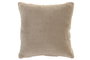 DKD Home Decor Cojín de Poliéster Beige 45x45 cm, Pack de 2