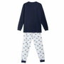 Cerdá Pijama Largo Single Jersey Stitch Azul M