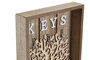 DKD Home Decor Perchero de Pared Árbol Natural Marrón