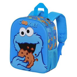 Karactermania Mochila 3D Elite Monstruo Galletas 30x25x10cm Azul