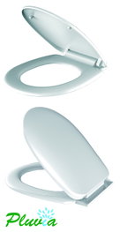 Pluvia Tapa WC PP Amortiguada Universal