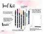 Tombow Set Watercoloring Floral 9 Piezas Rotuladores Doble Punta Tinta Base Agua