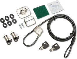 HP Kit de bloqueo de seguridad de PC profesional v3 con llave, Negro