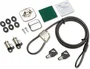 HP Kit de bloqueo de seguridad de PC profesional v3 con llave, Negro