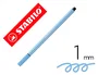 Stabilo Rotulador Pen 68 Acuarelable Azul Claro Punta Gruesa 1mm