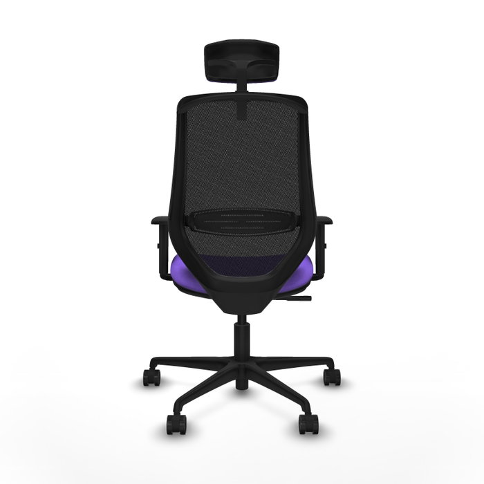 PIQUERAS Y CRESPO Silla de oficina Mardos con mecanismo Sincro, Lila y Negro PIQUERAS Y CRESPO Silla de oficina Mardos con mecanismo Sincro, Lila y Negro