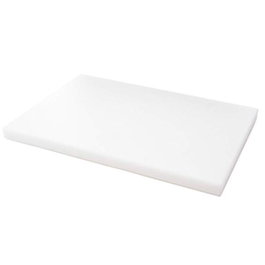 Durplastic Tabla de Corte Blanca - 60x40x2 cm - Fibra
