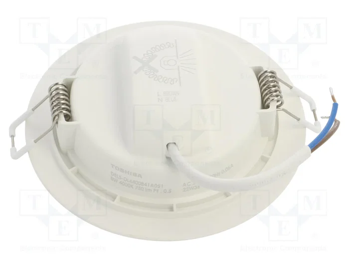 TOSHIBA LED LIGHTING Downlight LED 8W Blanco Neutral 4000K TOSHIBA LED LIGHTING Downlight LED 8W Blanco Neutral 4000K