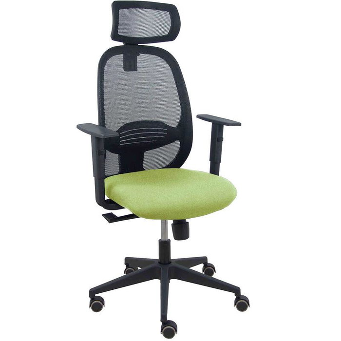PIQUERAS Y CRESPO Silla Cilanco con Mecanismo Sincro Verde Oliva y Negro PIQUERAS Y CRESPO Silla Cilanco con Mecanismo Sincro Verde Oliva y Negro