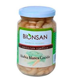 BIONSAN Alubias Blancas Cocidas Eco 220Gr