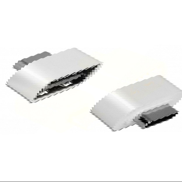 DeLOCK Ratón Óptico USB 12532, 4 Botones, 3200 DPI, Ambidiestro, Blanco, Con Cable USB Tipo A y Tipo C, Plug & Play para PC