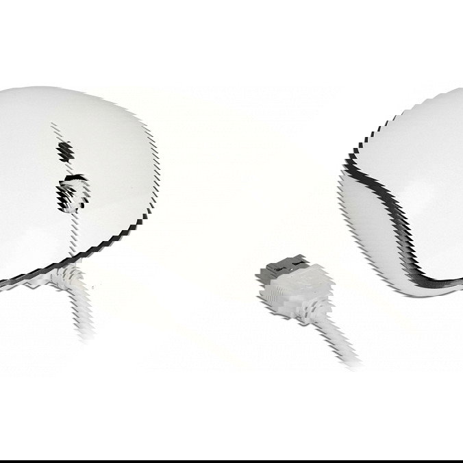 DeLOCK Ratón Óptico USB 12532, 4 Botones, 3200 DPI, Ambidiestro, Blanco, Con Cable USB Tipo A y Tipo C, Plug & Play para PC