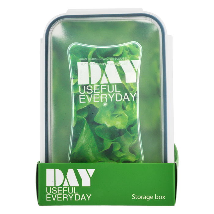 DAY Hermético Rectangular 1 L Storage Apto Lavavajillas Microondas Congelador Libre BPA