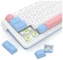 Redragon K709WBP-RGB-PRO Teclado Mecánico Inalámbrico RGB Blanco Layout Polaco 68 Teclas