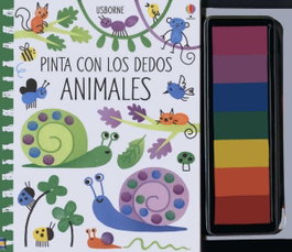 USBORNE, Animales (Pinta con los dedos) - Actividades Usborne