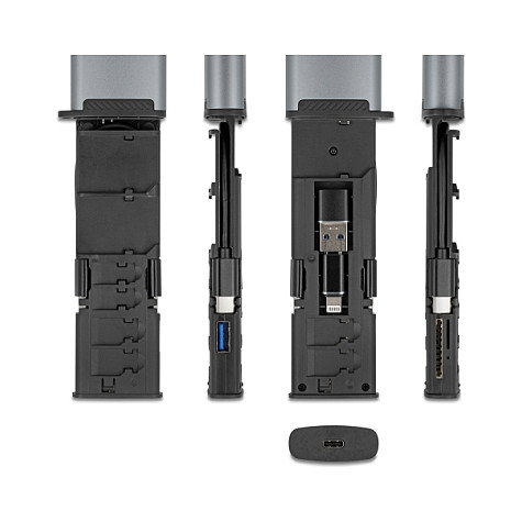 DeLOCK 91018 Lector de tarjetas USB 5 Gbps con ranuras SD y Micro SD