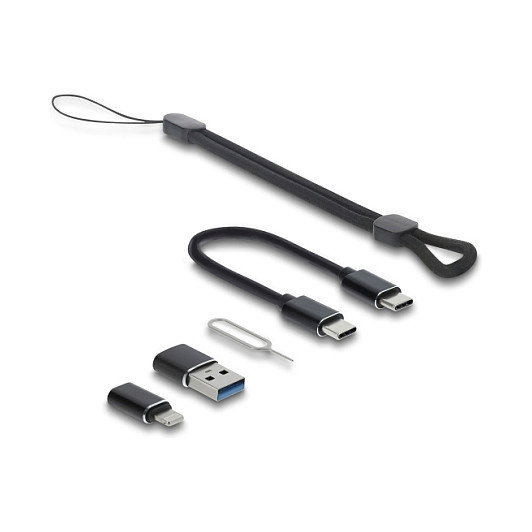 DeLOCK 91018 Lector de tarjetas USB 5 Gbps con ranuras SD y Micro SD