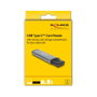 DeLOCK 91018 Lector de tarjetas USB 5 Gbps con ranuras SD y Micro SD