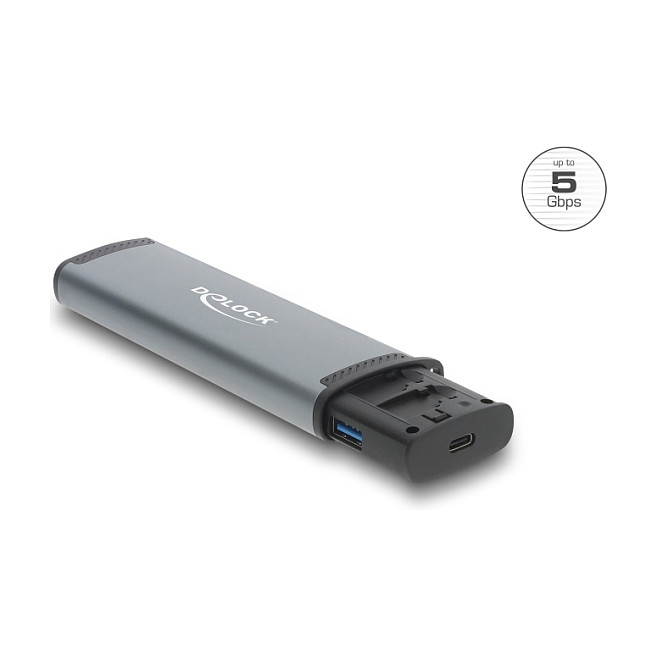 DeLOCK 91018 Lector de tarjetas USB 5 Gbps con ranuras SD y Micro SD