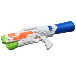 Marbueno Pistola de Agua Plástico Presión Color Blanco 62x25 cm Jardín, Piscina y Playa MARBUENO SUMMER 10378B
