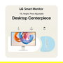 LG 32U850SA-W Monitor de 80 cm / 31.5" 4K Ultra HD UHD 3840x2160 IPS HDR10 USB-C 90W webOS Blanco para Negocios