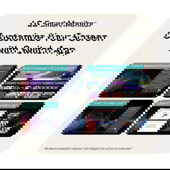 LG 32U850SA-W Monitor de 80 cm / 31.5" 4K Ultra HD UHD 3840x2160 IPS HDR10 USB-C 90W webOS Blanco para Negocios