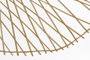 DKD Home Decor Balines Lámpara de Techo Natural Bambú 85 x 17 x 85 cm