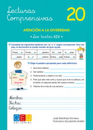 GEU, Lecturas comprensivas 20, Martínez Romero, José - GEU