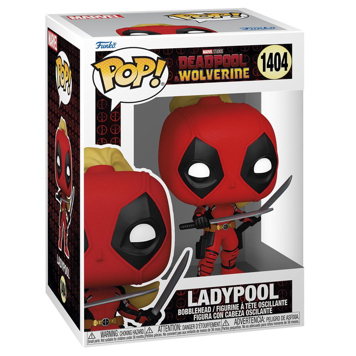 Funko Marvel Ladypool 85074 - Deadpool And Wolverine Figura Coleccionable de Vinilo de 10 cm