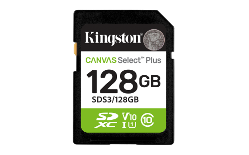 Kingston Canvas Select Plus Gen3 128 GB SDXC
