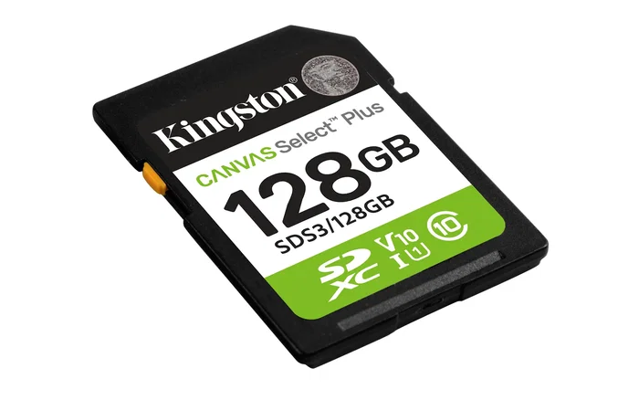Kingston technology 128 gb sdxc canvas select plus gen3 150 mb/s c10 uhs-i u1 v10