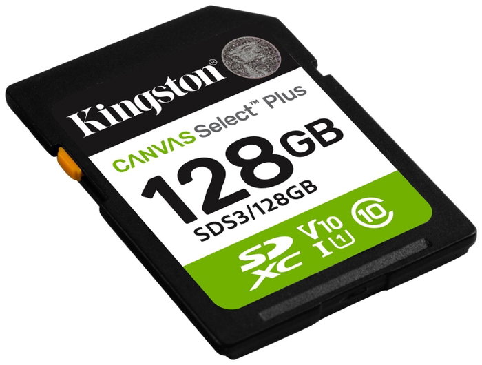 Kingston Canvas Select Plus Gen3 128 GB SDXC