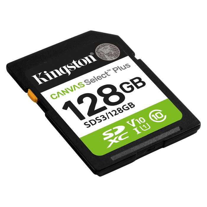 Kingston Canvas Select Plus Gen3 128 GB SDXC