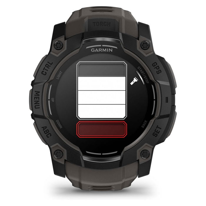 Garmin Instinct 3 AMOLED 50mm Schwarz Reloj Inteligente GPS Unisex con Pantalla AMOLED, 4GB, 10 ATM